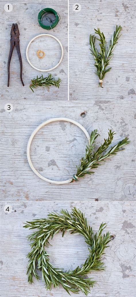 Christmas Stuff: DIY Rosemary Wreath