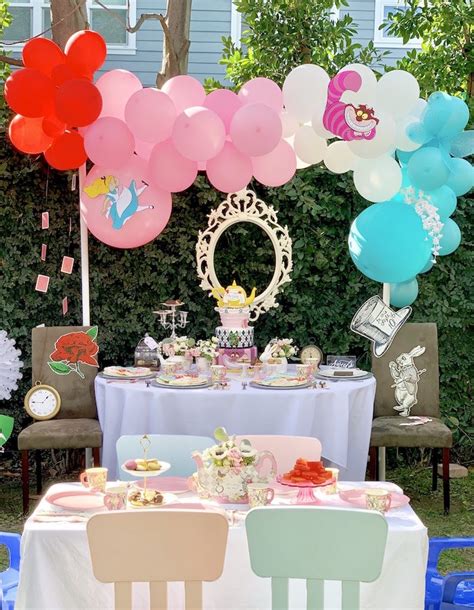 Kara's Party Ideas Alice in Wonderland Birthday Tea Party | Kara's Party Ideas