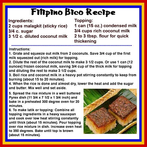 BIKO RECIPE - a yummy Filipino rice cake made from sticky rice | Biko ...