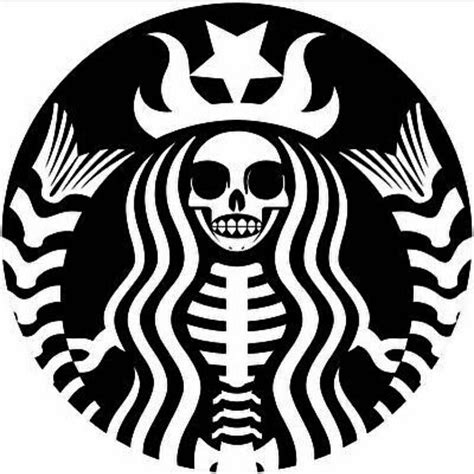 Skeleton Starbucks | Pumpkin carving patterns, Pumpkin carvings ...