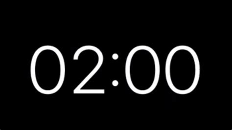 Alarm clock 2 minutes timer | Countdown ⏰ - YouTube