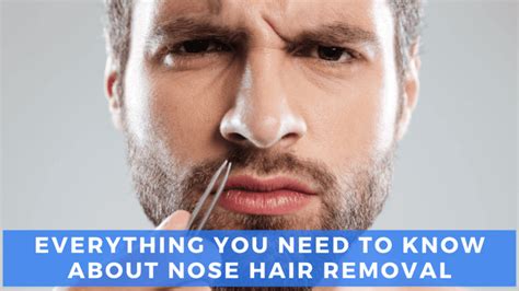 How to Remove Nose Hairs for Good [Laser Removal Guide]