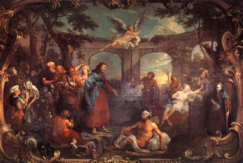 The Pool of Bethesda, 1736 - William Hogarth - WikiArt.org