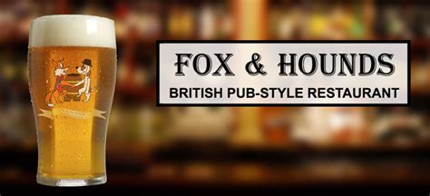 Fox & Hounds British Pub-Style Restaurant – Ladysmith Chamber of Commerce