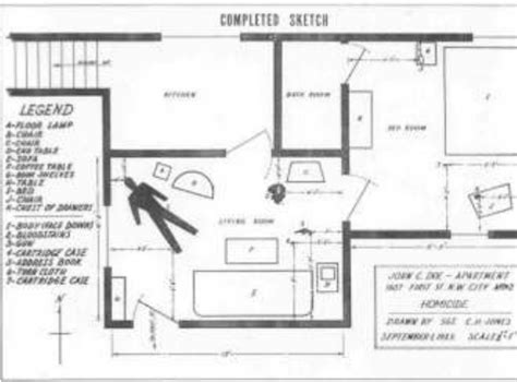 The Crime Scene Diagram | Quizlet