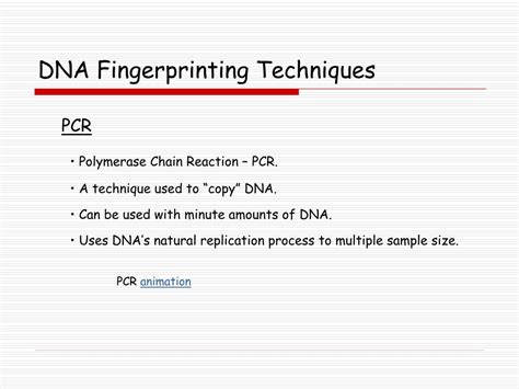 PPT - DNA Fingerprinting PowerPoint Presentation, free download - ID ...