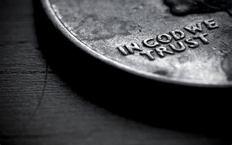 In God We Trust engraved coin HD wallpaper | Wallpaper Flare