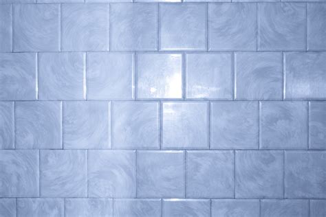 Blue Bathroom Tile with Swirl Pattern Texture – Photos Public Domain