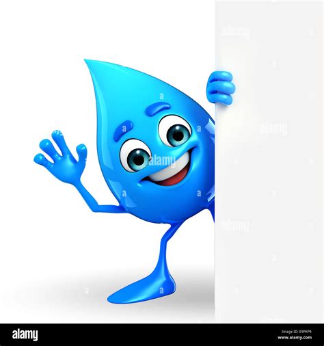 Cartoon water droplet hi-res stock photography and images - Alamy