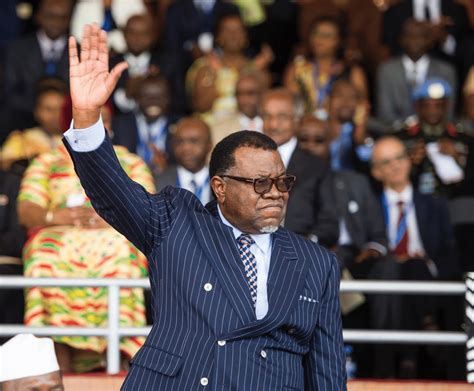 Namibian President Hage Geingob, environmental activist, has died | Afrik 21