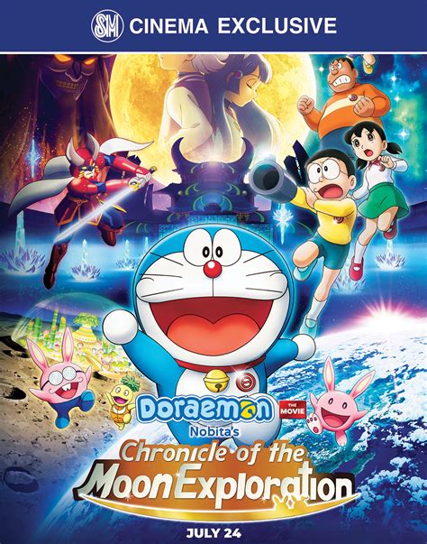 Catch DORAEMON THE MOVIE: NOBITA'S CHRONICLE OF THE MOON EXPLORATION Exclusively at the SM ...