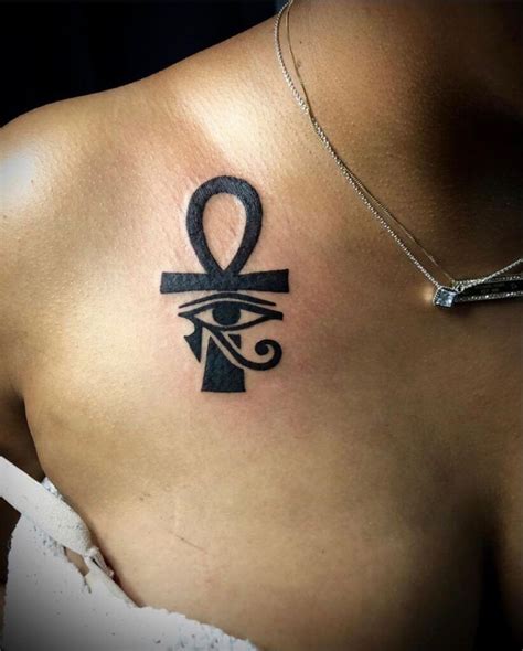 180 Excellent Ankh Tattoo Designs with Meanings (2022) - TattoosBoyGirl in 2022 | Egyptian eye ...