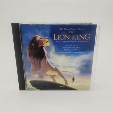 THE LION KING Soundtrack CD 1994 Walt Disney USA Elton John Hans Zimmer Tim Rice | #4636462001