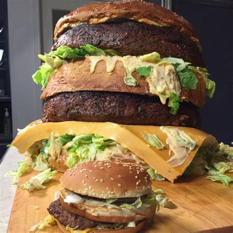 The 100-lb Big Mac Is Even Bigger and Maccier Than The Original | Foodiggity