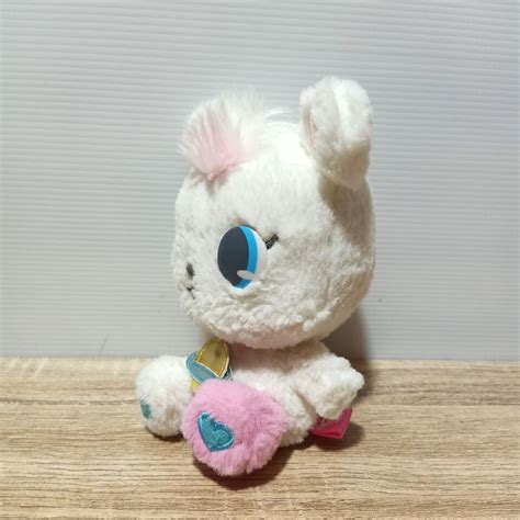 Jewelpet Labra White Polar Bear Fluffy Plush Animal Toy Sanrio Sega ...