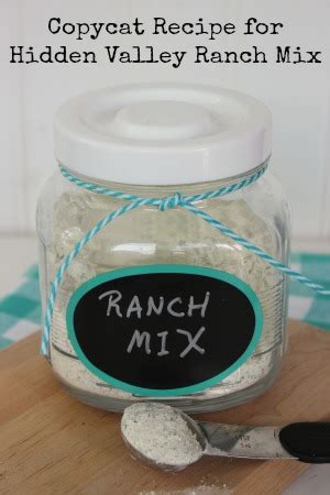 Hidden Valley Ranch Dressing Mix Copycat Recipe | Moms Need To Know