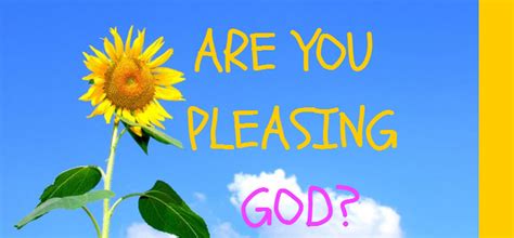 Are You Pleasing God | Lara Love's Good News Daily Devotional