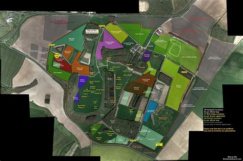 Boomtown Map 2018: Main Stages and Camping Map - Boomtown Source