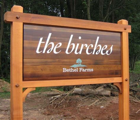 diy outdoor business sign - Brunilda Michaels