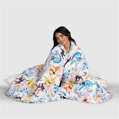 Eevee Evolutions Pokémon Oodie Weighted Blanket – The Oodie USA