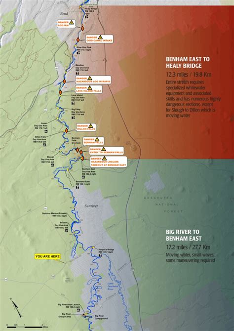 Lower Deschutes River Map - Alexia Lorraine