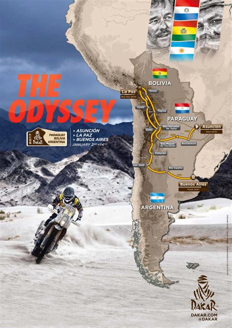 2017 Dakar Rally Route Revealed - Asphalt & Rubber