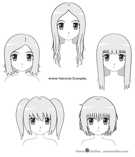 Anime Hairstyles Drawing Female Check out our hairstyles how to draw ...