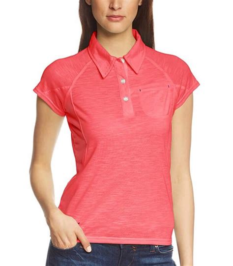 Wholesale Custom Slim Fit Women Polo Tshirt