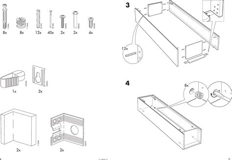 Ikea Pax Wardrobe Frame 20X14X79 Assembly Instruction
