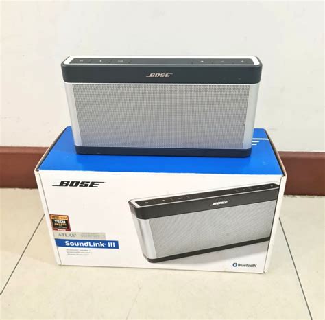 Bose Soundlink III Bluetooth Speaker, Audio, Soundbars, Speakers & Amplifiers on Carousell