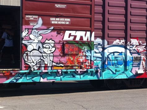 Graffiti on the train | Train graffiti, Train art, Street art