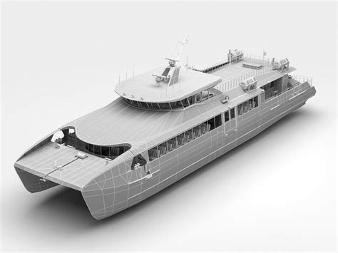 High speed catamaran ferry on Behance