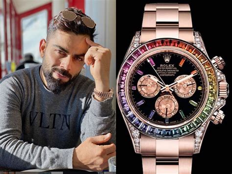 Virat Kohli's Luxury Watches: Rolex Daytona Worth Rs. 8.6 Lakhs To Rs ...