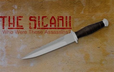 Sicarii: Who Were These Assassins? - Lifeword Media Ministry | Lifeword ...