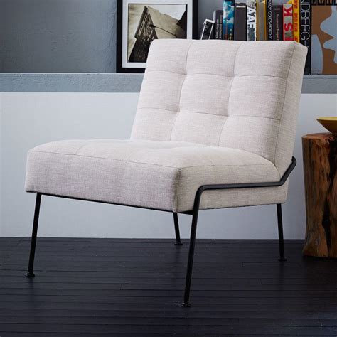 Oswald Tufted Slipper Chair | west elm UK