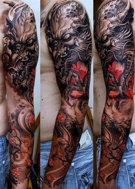 28+ cool dragon tattoo designs for men - 2000 Daily