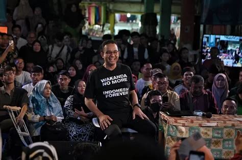 Anies Kenakan Kaos 'Wakanda No More Indonesia Forever' saat Berkunjung ke Riau - Jawa Pos