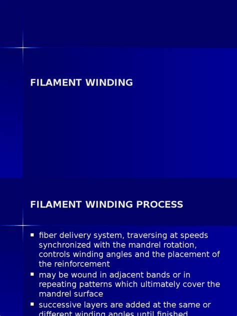 Filament Winding | PDF | Building Engineering | Industries