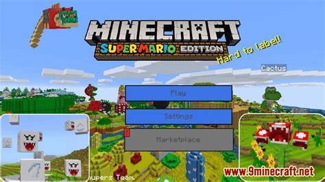 Super Mario Edition Pack (1.19, 1.18) - Minecraft PE/Bedrock - Mc-Mod.Net