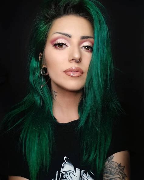 Arctic Fox Hair Color on Instagram: “This color HITS DIFFERENT 😍🙌 @arshelune in Phantom Green ...