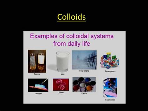 Solution and Colloid