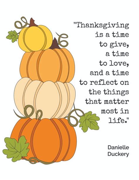 Free Printable Inspirational Happy Thanksgiving Quotes and Images