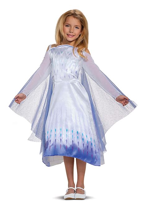 Classic Frozen Snow Queen Kids Costume