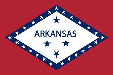 Arkansas flag States package - Country flags