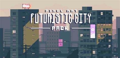 Asset Launch! - Pixel Art Futuristic City - Pack by edermunizz