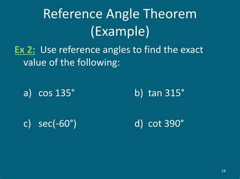 PPT - Reference Angle PowerPoint Presentation, free download - ID:5192835