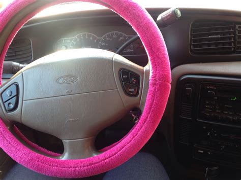 Pink steering wheel | Car steering wheel cover, Steering wheel, Wheel