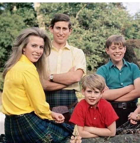 Prince Charles, Princess Ann, Prince Andrew, Prince Edward