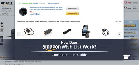 How Does Amazon Wish List Work? - Complete Guide | Seller Blog