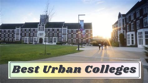 Best Urban Colleges